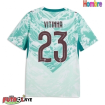 Camiseta Portugal Vitinha #23 Visitante Equipación Mundial 2026 manga corta